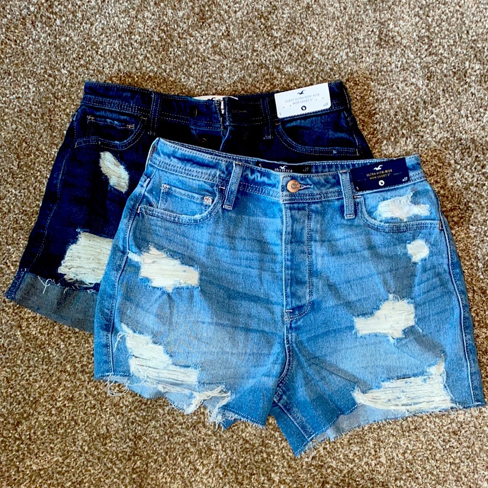 Hollister denim shorts